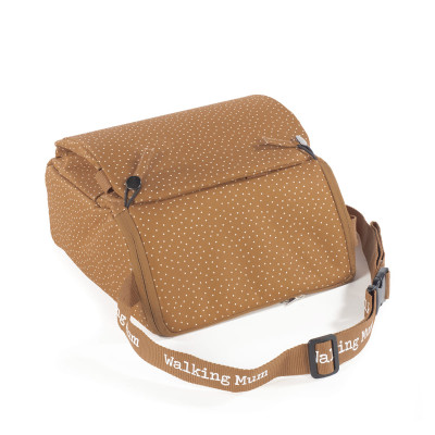 8435748603183 Walking Mum Cadeira de Refeição Portátil Polka Dot Poppy Cinnamon