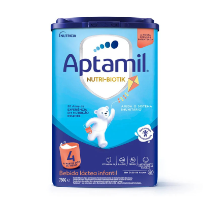7545756 Aptamil Nutri-Biotik 4 Leite 750g +24Meses | Sistema Imunitário