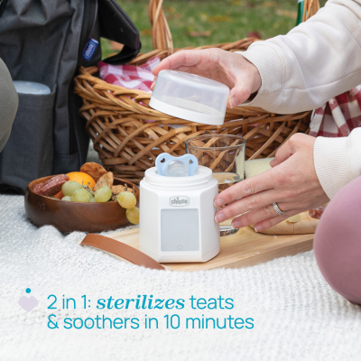 Chicco GoOut Flip Heat Aquecedor/Esterilizador | Farmácia d'Arrábida