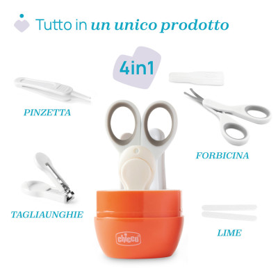 Chicco Conjunto Manicure Bebé 4 em 1 Raposa 0m+ | Farmácia d'Arrábida