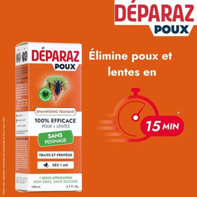 Deparaz Champô Tratamento Anti-Piolhos 150ml | Farmácia d'Arrábida