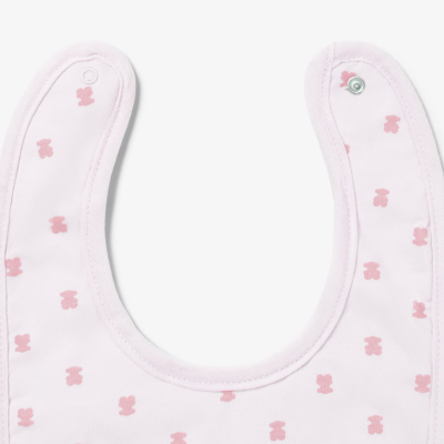 Tous Baby Conjunto Babetes Bebé Ursos Branco-Rosa | Farmácia d'Arrábida