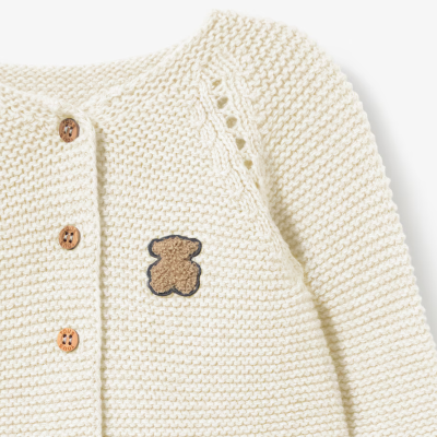 Tous Baby Conjunto de Malha Bebé Tricot Bege 0-1M | Presente recém nascido| Farmácia d'Arrábida