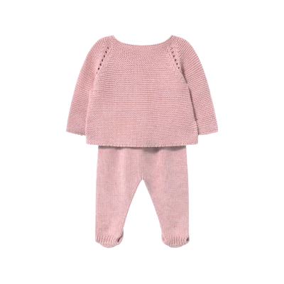 Tous Baby Conjunto de Malha Bebé Tricot Rosa 0-1M | Presente recém nascido| Farmácia d'Arrábida
