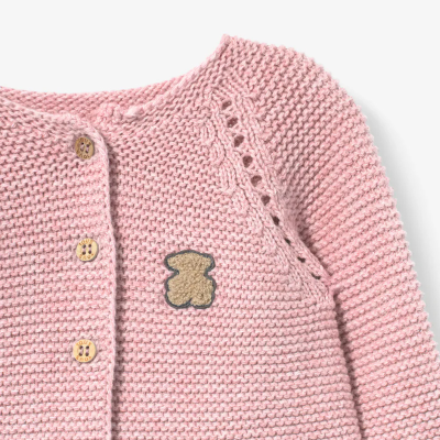 Tous Baby Conjunto de Malha Bebé Tricot Rosa 1-3M | Farmácia d'Arrábida