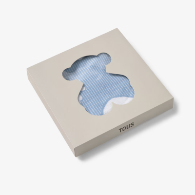 Tous Baby Manta Bebé para Berço Ursos Azul 78x104cm | Farmácia d'Arrábida