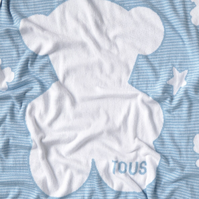 Tous Baby Manta Bebé para Berço Ursos Azul 78x104cm | Farmácia d'Arrábida