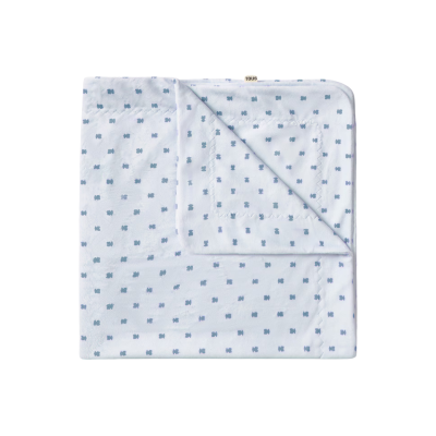 8434134551282 Tous Baby Manta Bebé de Pelo Curto Azul Ursos 75x75cm