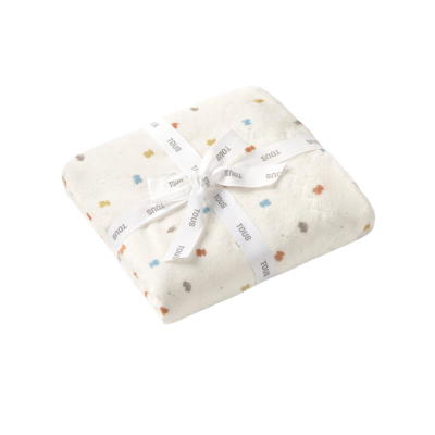 Tous Baby Manta Bebé de Pelo Curto Ursos Multicor 75x75cm | Farmácia d'Arrábida