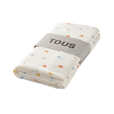 8434134553491 Tous Baby Musselina Bebé de Algodão Ursos Multicor