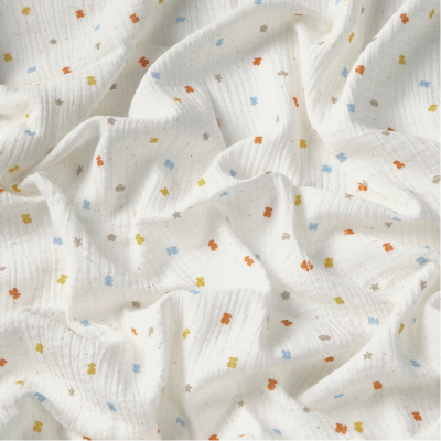 Tous Baby Musselina Bebé de Algodão Ursos Multicor 98x118cm | Farmácia d'Arrábida