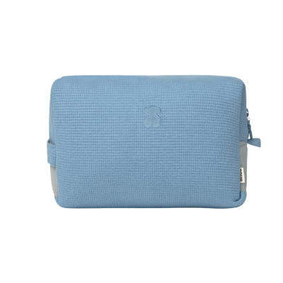 8434134551978 Tous Baby Nécessaire Azul com Urso Bordado 26x12x17cm