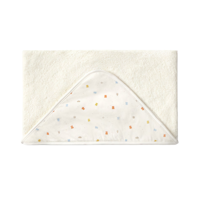 Tous Baby Capa de Banho Bebé Ursos Multicor 75x75 cm | Farmácia d'Arrábida