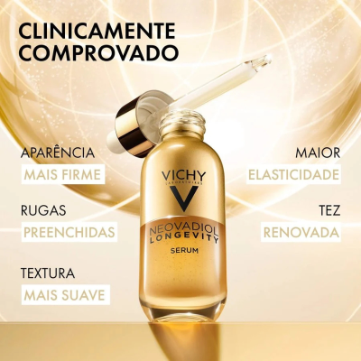 Vichy Neovadiol Longevity Sérum Regenerador 30ml  | Farmácia d'Arrábida