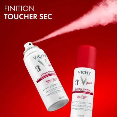 Vichy Clinical Control 96h Desodorizante Spray 125ml | Farmácia d'Arrábida