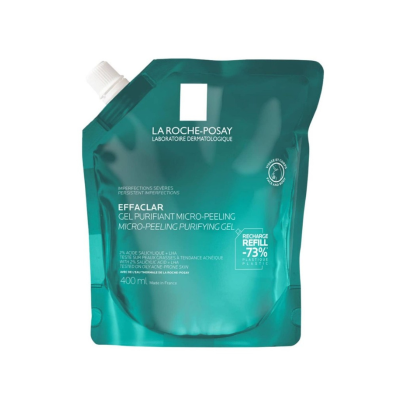 7611749 La Roche-Posay Effaclar Gel Purificante Microesfoliante Recarga 400ml | Pele Oleosa