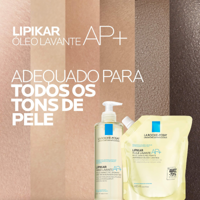 La Roche-Posay Lipikar Óleo Lavante AP+ Recarga 400ml | Farmácia d'Arrábida