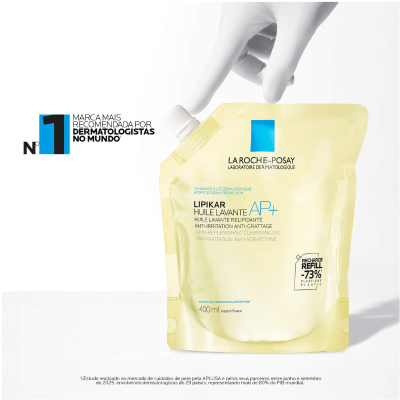 La Roche-Posay Lipikar Óleo Lavante AP+ Recarga 400ml | Farmácia d'Arrábida