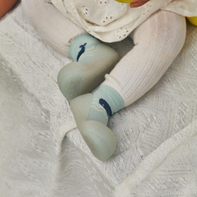 Attipas Summer Whale Blue Sapato Bebé Água Barefoot 22.5 | Farmácia d'Arrábida