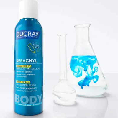 Ducray Keracnyl Spray Corpo 150ml | Farmácia d'Arrábida