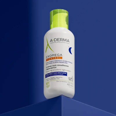 A-Derma Exomega Control Creme Noite400ml + Óleo Limpeza200ml | Farmácia d'Arrábida