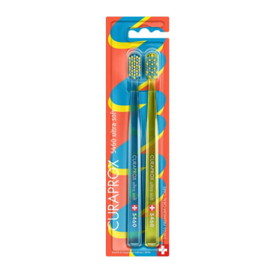 7587444 Curaprox CS 5460 Health & Happiness 2026 Pack 2 Escovas Dentes Ultramacias
