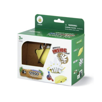 Halftoys Dino Friends Stegosaurus Puzzle 3D Magnético +3A | Farmácia d'Arrábida