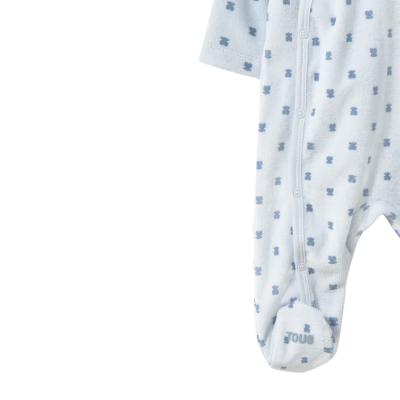 Tous Baby Babygrow Cruzado Algodão Ursos Azul 0-1M | Farmácia d'Arrábida