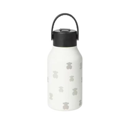 8434134553750 Tous Baby Garrafa Térmica Infantil com Palhinha Ursos Bege T.Fluffy 350ml