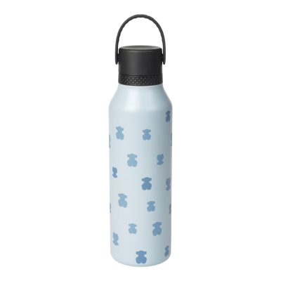8434134553743 Tous Baby Garrafa Térmica Infantil com Palhinha Ursos Azul T.Fluffy 600ml