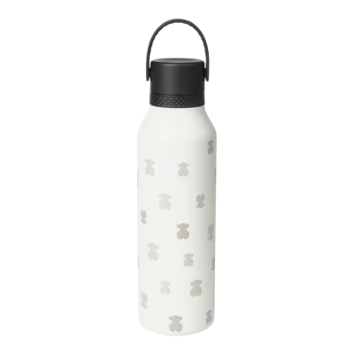 8434134553729 Tous Baby Garrafa Térmica Infantil com Palhinha Ursos Bege T.Fluffy 600ml