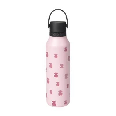 8434134553736 Tous Baby Garrafa Térmica Infantil com Palhinha Ursos Rosa T.Fluffy 600ml