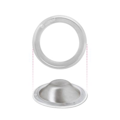 Silverette O-Feel Anel de Silicone Suporte para Discos | Farmácia d'Arrábida