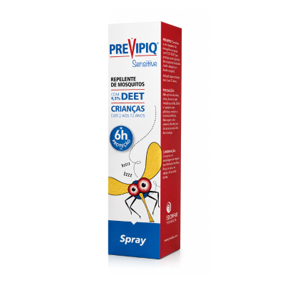 Previpiq Sensitive Spray 9,5% DEET 100ml | Repelente Mosquitos