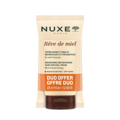 7641175 Nuxe Pack Rêve de Miel Creme Mãos e Unhas 2x50ml | Nutre e Repara