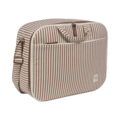 Walking Mum Mala Maternidade Viagem Praliné Strips Moka | Farmácia d'Arrábida