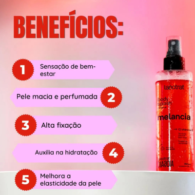 Labotrat Dia a Dia Body Splash Melancia 190ml | Farmácia d'Arrábida