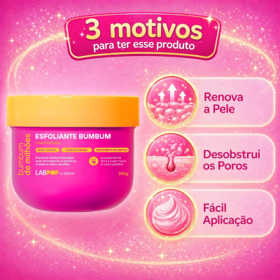 Labotrat Bumbum de Milhões Esfoliante 240g | Farmácia d'Arrábida