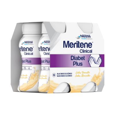7578419 Meritene Clinical Diabet Plus Baunilha 4x200ml | Nutrição Clínica
