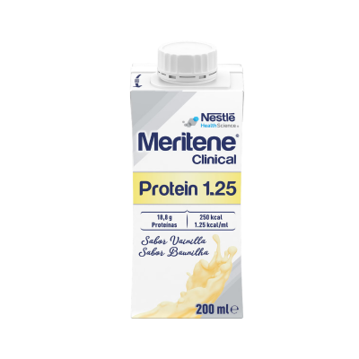 Meritene Clinical Protein 1.25 Baunilha 4x200ml | Farmácia d'Arrábida