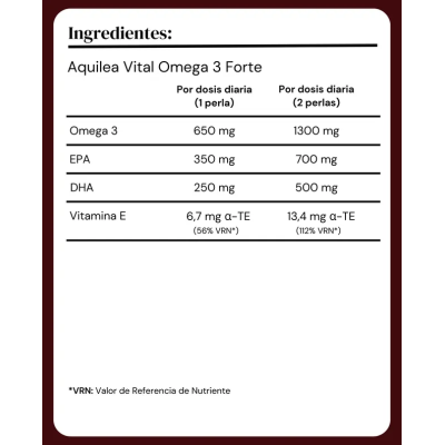 Aquilea Vital Omega 3 Forte 90 Cápsulas | Farmácia d'Arrábida