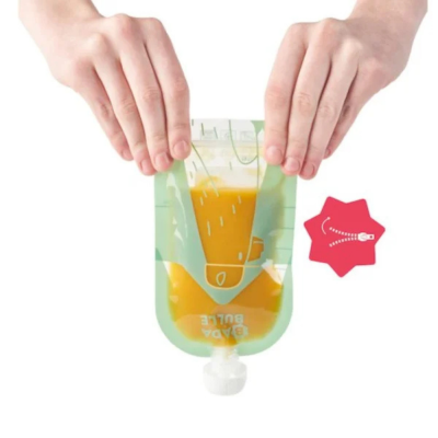 Badabulle Bolsas Reutilizáveis para Papas 150ml x15 | Farmácia d'Arrábida