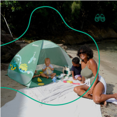 Badabulle Tenda Anti-UV UPF50+ Safari Proteção Solar Bebé | Farmácia d'Arrábida