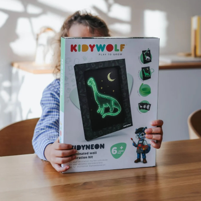 Kidywolf Kidyneon Dino Kit Decoração Luminosa de Parede | Farmácia d'Arrábida
