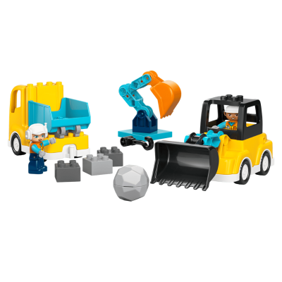 5702018032022 LEGO Duplo Town Veículos de Construção 3 em 1 +2 Anos