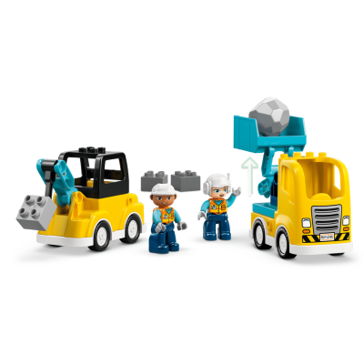 LEGO Duplo Town Veículos de Construção 3 em 1 +2A | Farmácia d'Arrábida