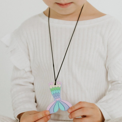 Jellystone Colar Mordedor Silicone Sereia Pastel | Farmácia d'Arrábida