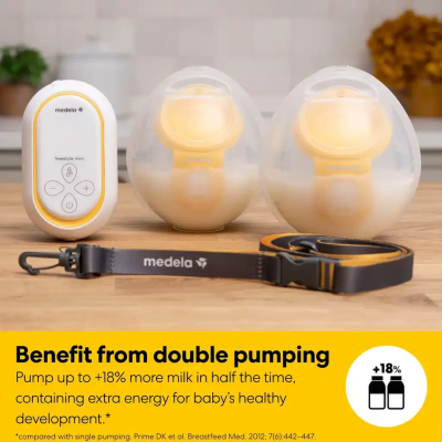 Medela Freestyle Extrator Elétrico Mini Duplo Hands-Free | Farmácia d'Arrábida