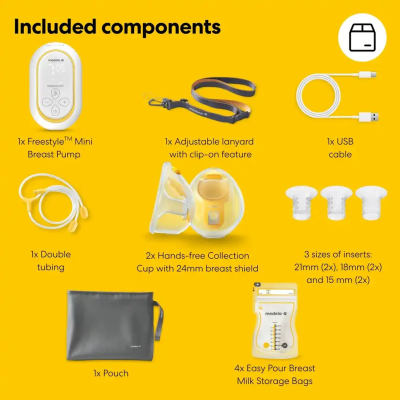 Medela Freestyle Extrator Elétrico Mini Duplo Hands-Free | Farmácia d'Arrábida