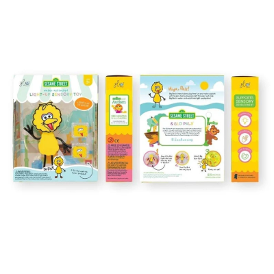 GloPals Rua Sésamo Poupas Boneco + 2 Cubos Luminosos para Água | Farmácia d'Arrábida